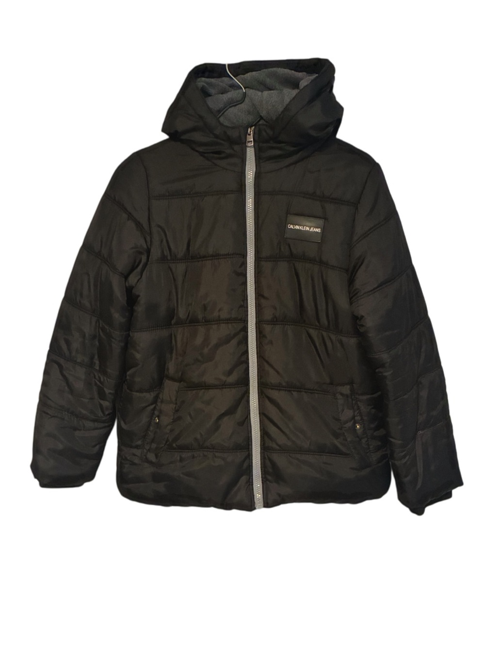 Calvin Klein Big Boys Elevated Bubble Jacket Black Size M (10/12)